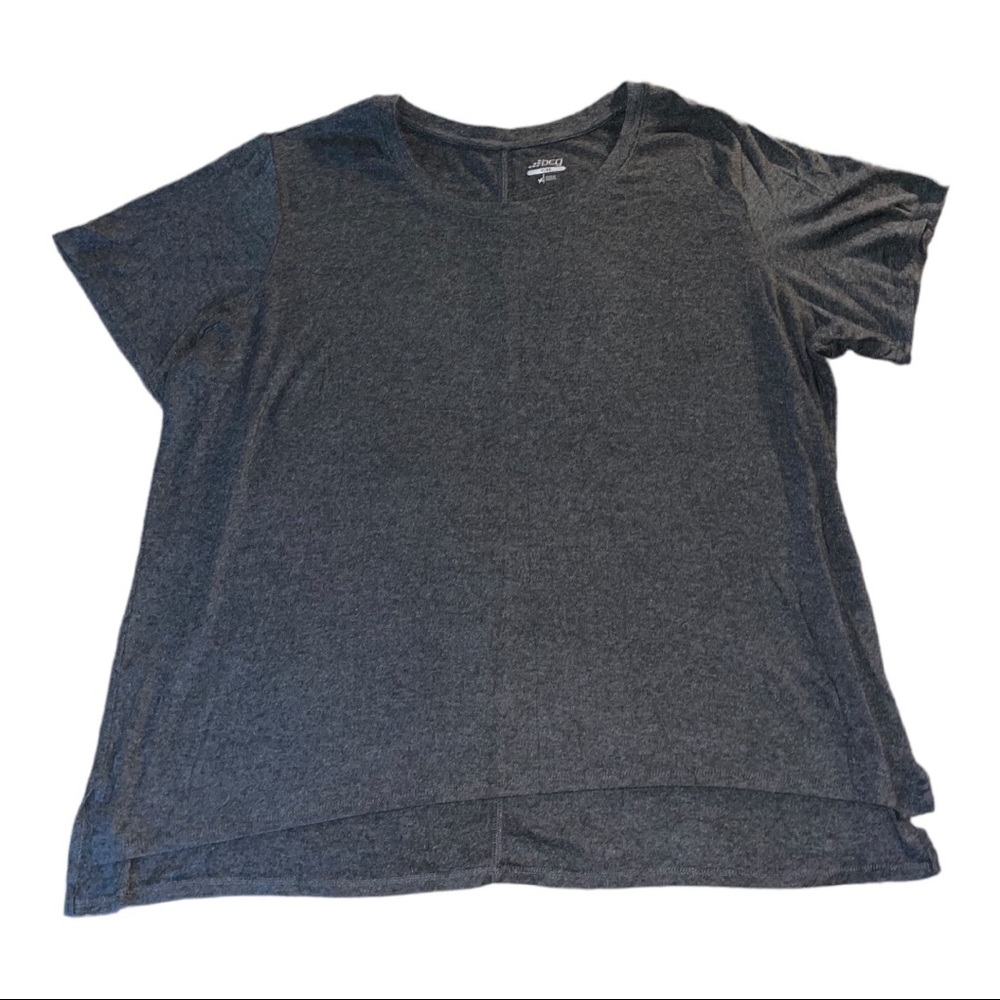 BCG Activewear Off-Shoulder Top grey baggy